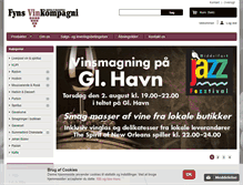 Tablet Screenshot of fyns-vinkompagni.dk